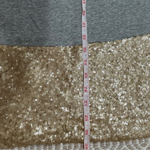 Gaudi' Gray Cotton/ Sequin Dress - Picture 3 of 9